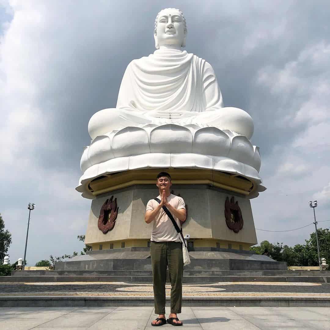 Kim thân Phật Tổ - niềm tự hào của thành phố Nha Trang. Ảnh: @andrew_kwon